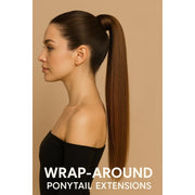 VIP Extensions VIP PONYTAIL  / Silky 18"  100% Human Hair ponytail