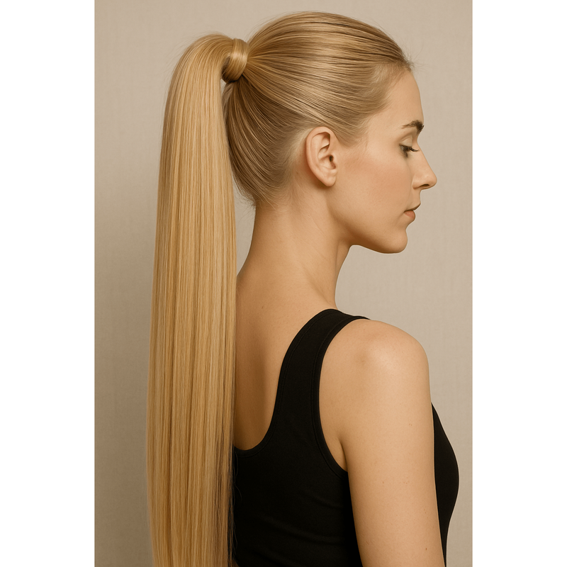 VIP Extensions VIP PONYTAIL / Silky 24" (100 grams) 100% Human Hair ponytail