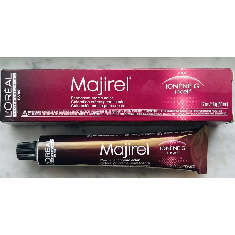 0 L'Oreal Majirel Permanent Hair Crème Color Dye 4.5-4crv Ionene G InCell Paris Hair Color