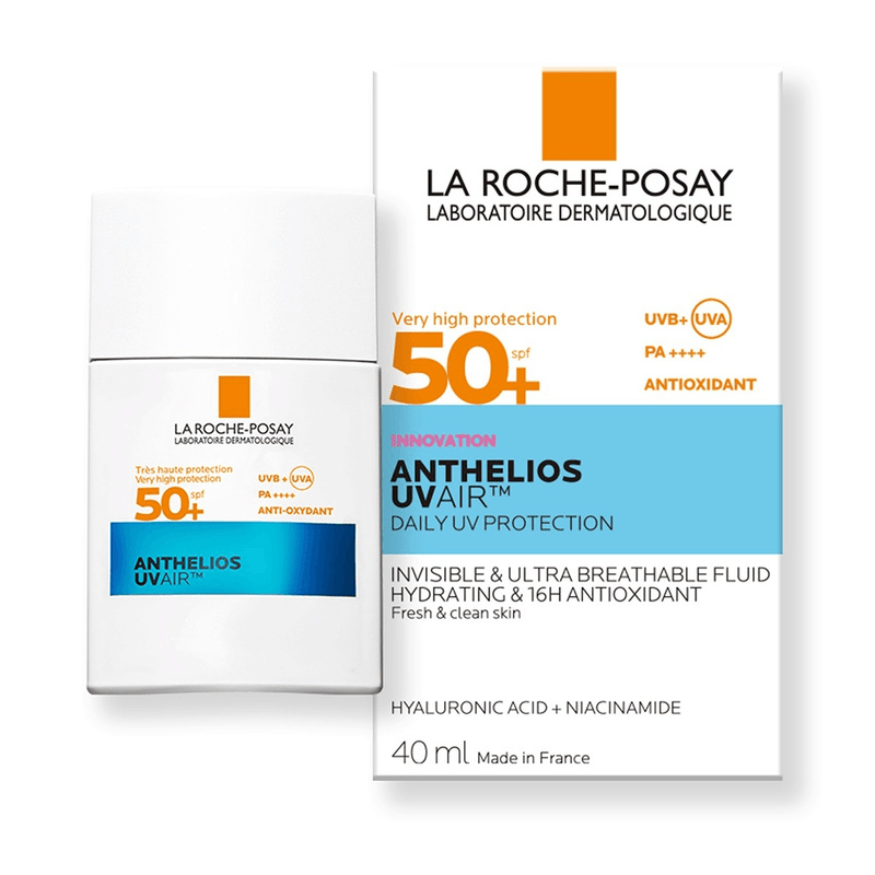 La Roche Posay La Roche Posay Roche-Posay Anthelios Uv Air Fluid Spf50+ 50 Ml Mattress Protectors White Smoke