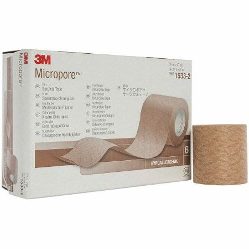 3M Micropore Tape Tan  6 3M First Aid