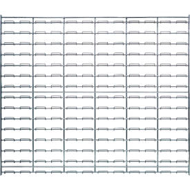 Quantum Storage Systems Quantum Storage Systems WLP-3036C Chrome Wire Louvered Panels - 36 X 30 In Shelving