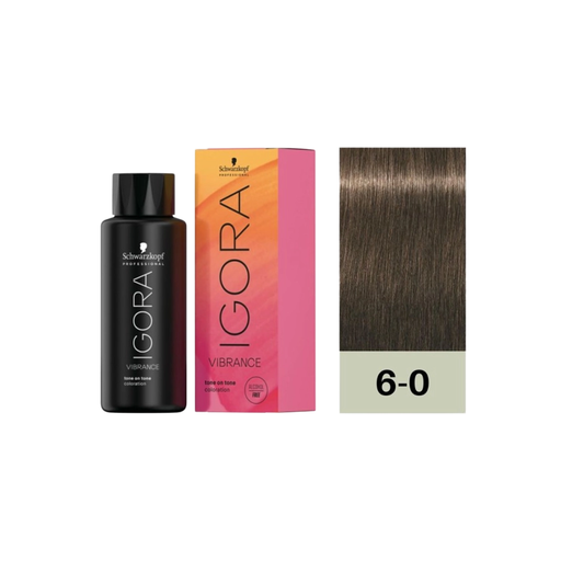 Schwarzkopf Schwarzkopf IGORA VIBRANCE 6-0 Dark Blonde Natural 2.02oz Hair Color