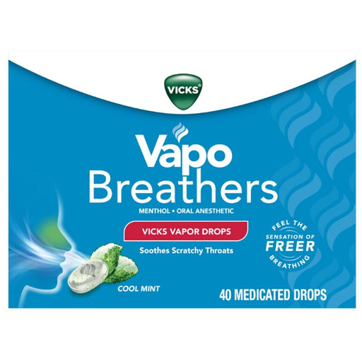 Vicks Vicks  Vapo Breathers Lz 20Mg  40Drp Health & Beauty