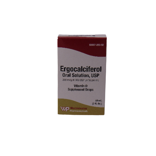 Leader Ergocalciferol Oral Solution (200 mcg / 8,000 IU) – 2 fl oz Vitamins & Supplements