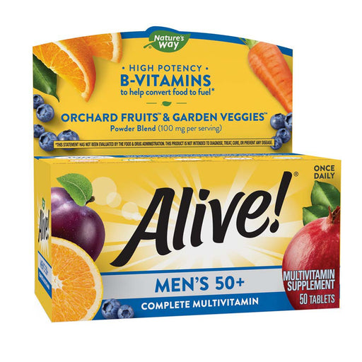 Nature's Way Nature's Way Alive Mens 50+ Complete Multivitamin - 50 Tablets Vitamins & Supplements