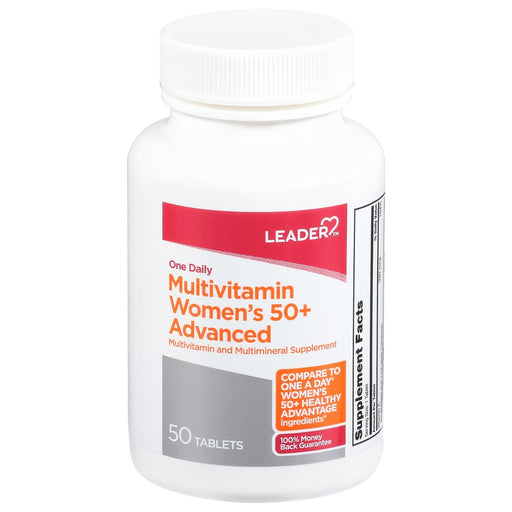 The Leader The Leader Multivitamin, Advanced, Men's 50+, Tablets Vitamins & Supplements