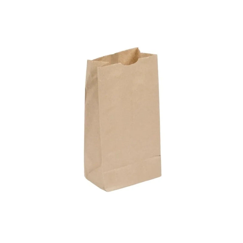 Leader Leader Paper Flat Bottom Bag 6 Lbs 6x3.5 x11 In. 2000Ct Bags in Paper