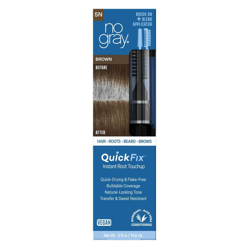 No Gray No Gray Quick Fix Brush On Instant Root Touchup - Brown Hair Color