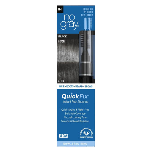 No Gray No Gray Quick Fix Brush On Instant Root Touchup - Black Hair Color