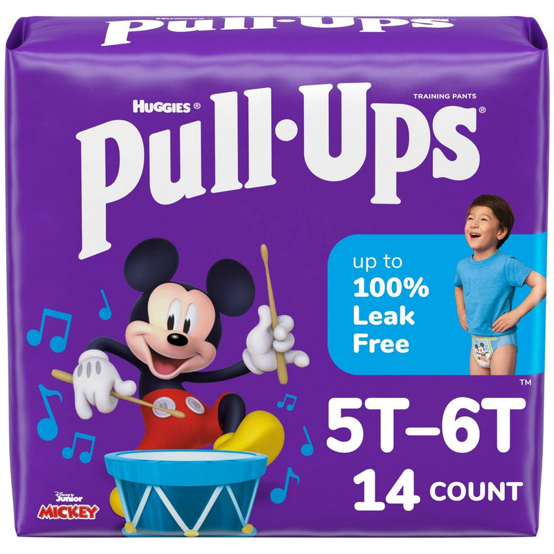 Pull-Ups Pull-Ups Training Pants  Boys' Size  5T-6T 14Ct Potty Training