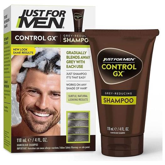 Just for Men Control GX Gray Reduction 2-in-1Shampoo Plus Conditioner 4 Fl Oz