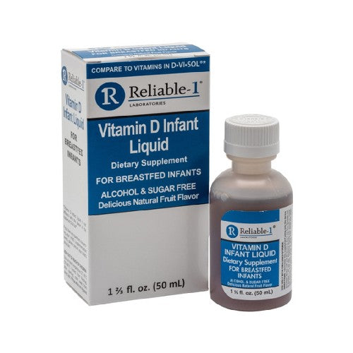 Reliable1 Reliable1 Vitamin D Infant Liquid Supplement – 50 ml Medicine & Drugs