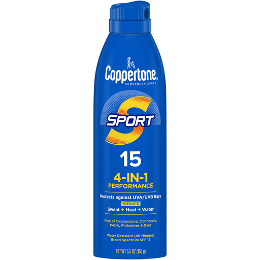 Coppertone Coppertone Sport Continuous Spray Sunscreen SPF 15 - 5.5 Oz Sunscreen