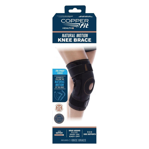 Copper Fit Copper Fit Natural Motion Knee Brace One Size Fits Most Health & Beauty