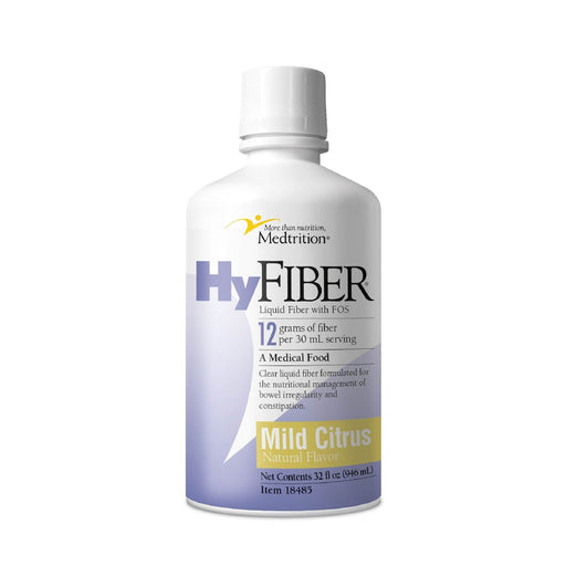 Medtrition Medtrition HyFiber Liquid Fiber With FOS By - Mild Citrus Plumbing Fittings & Supports White Smoke