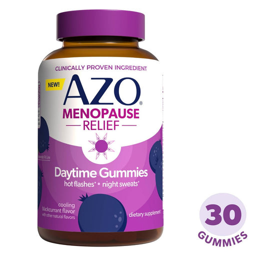 AZO AZO® Menopause Relief Daytime – Vegan Gummies (30 ct) Vitamins & Supplements