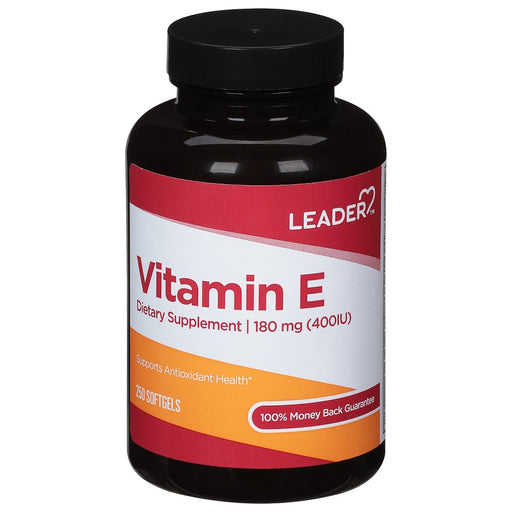 Leader Leader 180 Mg Vitamin E 250 Softgels Vitamins & Supplements