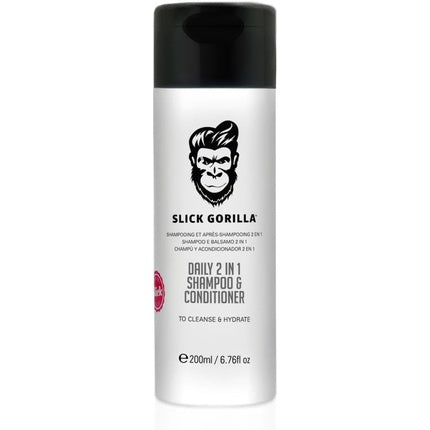 Slick Gorilla Slick Gorilla Daily 2 in 1 Shampoo & Conditioner 200ml Shampoo & Conditioner