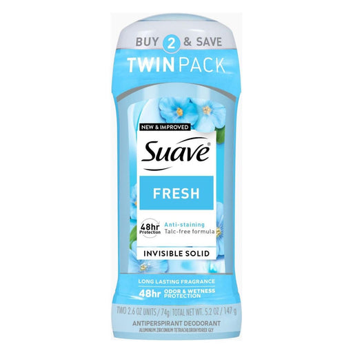 Suave Suave Fresh Invisible Solid, Antiperspirant Deodorant Deodorant
