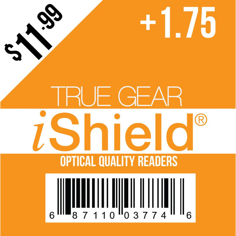 True Gear iShield True Gear™ iShield Safety Reading Glasses – +1.75 Diopter (11.99 Series) E-Book Readers