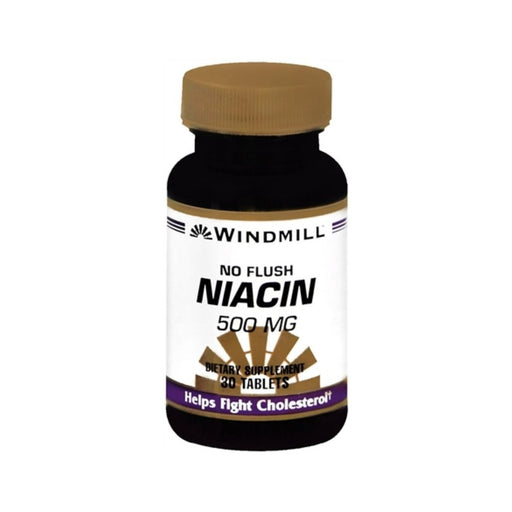 Windmill Windmill® Niacin No-Flush 500mg (60 Count) Vitamins & Supplements