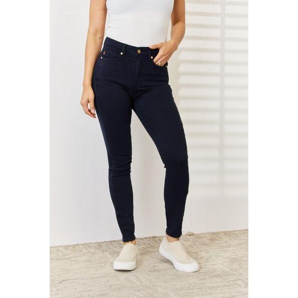 Judy Blue Garment Dyed Tummy Control Skinny Jeans