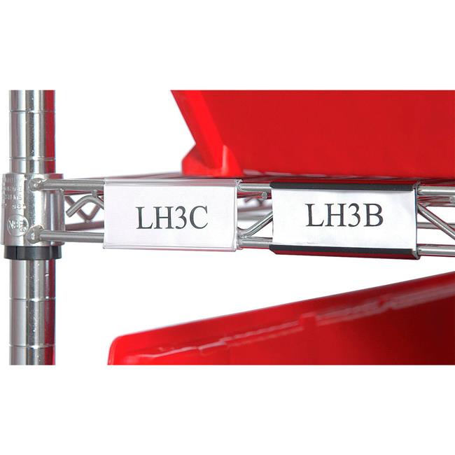 Quantum Storage Systems Quantum Storage Systems B3149318 45 In. Label Holder For 48 In. Shelf Clear Label Makers