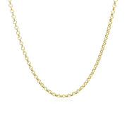 Bids.com 14k Yellow Gold Rolo Chain 1.9mm Necklaces
