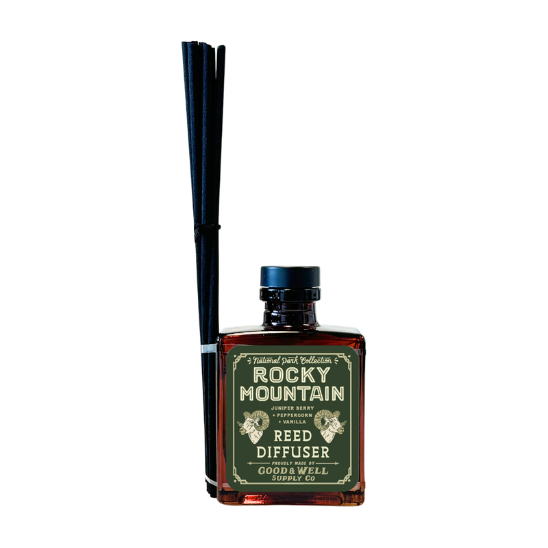Good & Well Supply Co Rocky Mountain National Park Reed Diffuser
