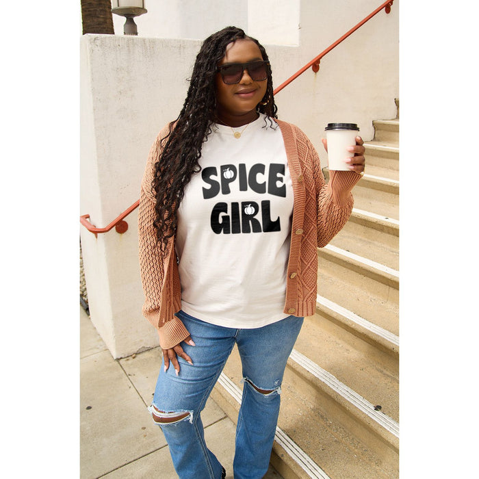 Simply Love SPICE GIRL Short Sleeve T-Shirt