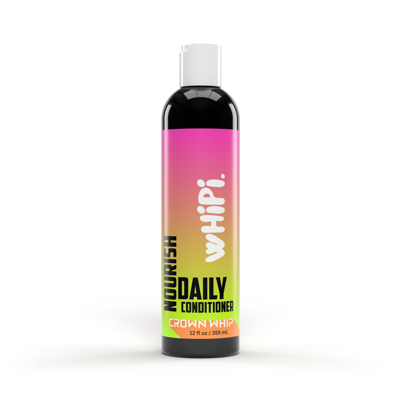 Whipi Co Nourish – Crown Whip Daily Conditioner White Smoke 12 oz Bag,12 oz Bottle,1 oz Sample