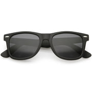 zeroUV Classic Unisex Polarized Lens Horned Rim Sunglasses A840 Sunglasses