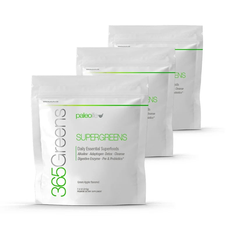 Paleolife 365Greens White Smoke 3 Pack