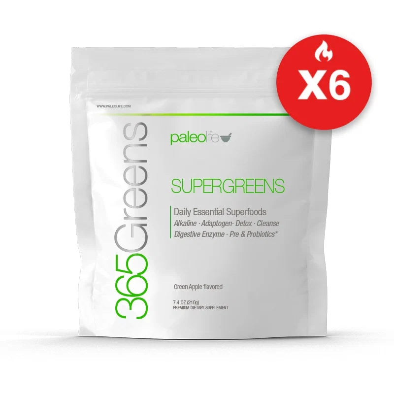 Paleolife 365Greens White Smoke 6 Pack