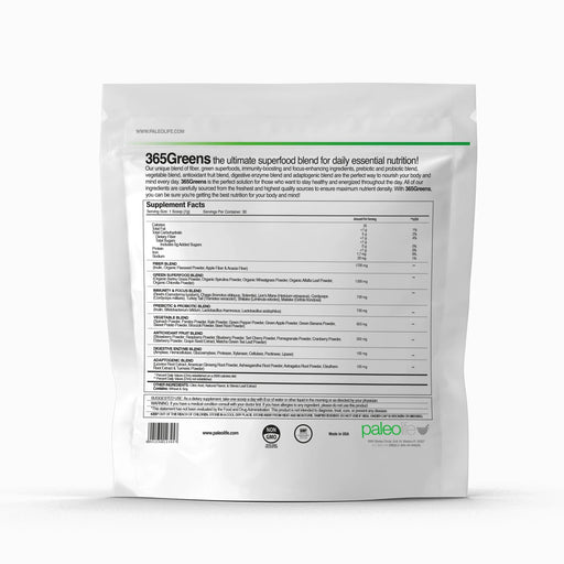 Paleolife 365Greens Light Gray 3x2,1 Pack,3 Pack,6 Pack