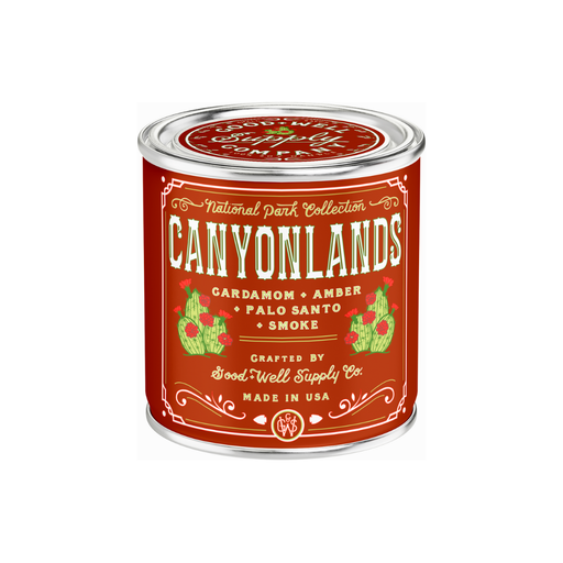 Good & Well Supply Co Canyonlands National Park Candle Candles