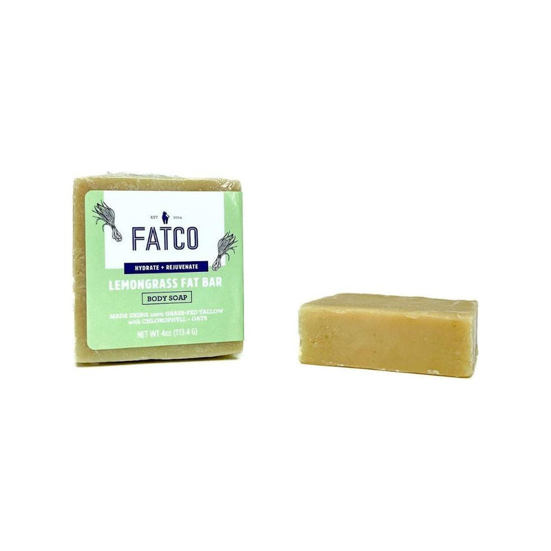 FATCO Skincare Products Lemongrass Fat Bar, 4 Oz