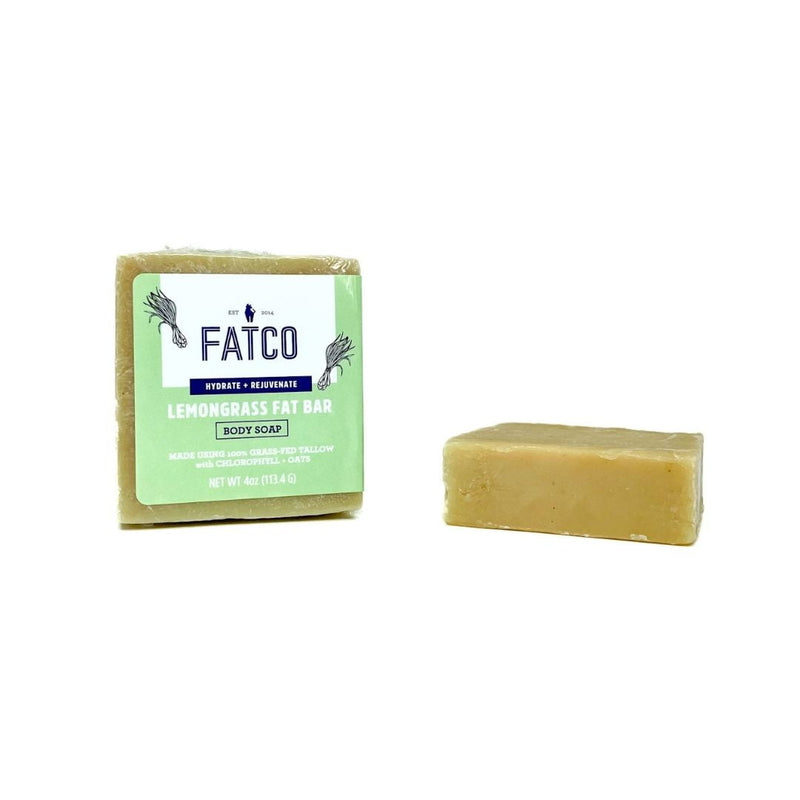 FATCO Skincare Products Lemongrass Fat Bar, 4 Oz