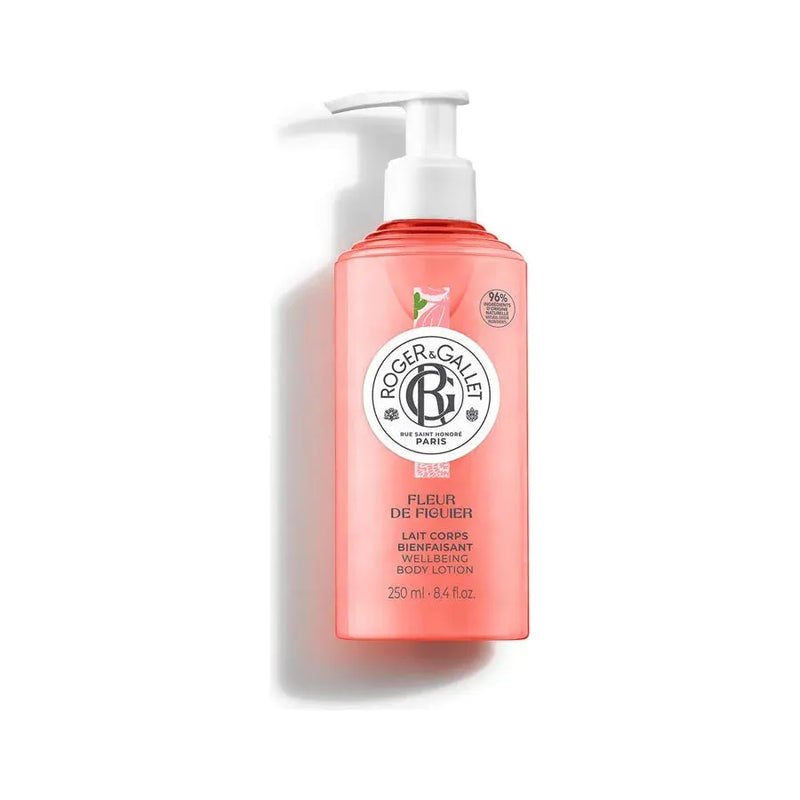 Roger & Gallet Roger & Gallet Fleur De Figuier Wellbeing Body Lotion 250ml Body Lotion Light Pink