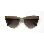 ModaFrames Gold & Wood Altais Sunglasses Sunglasses