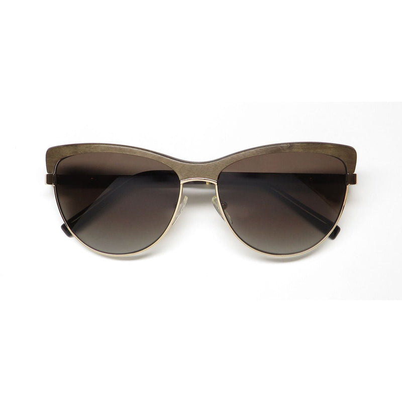 ModaFrames Gold & Wood Altais Sunglasses Sunglasses