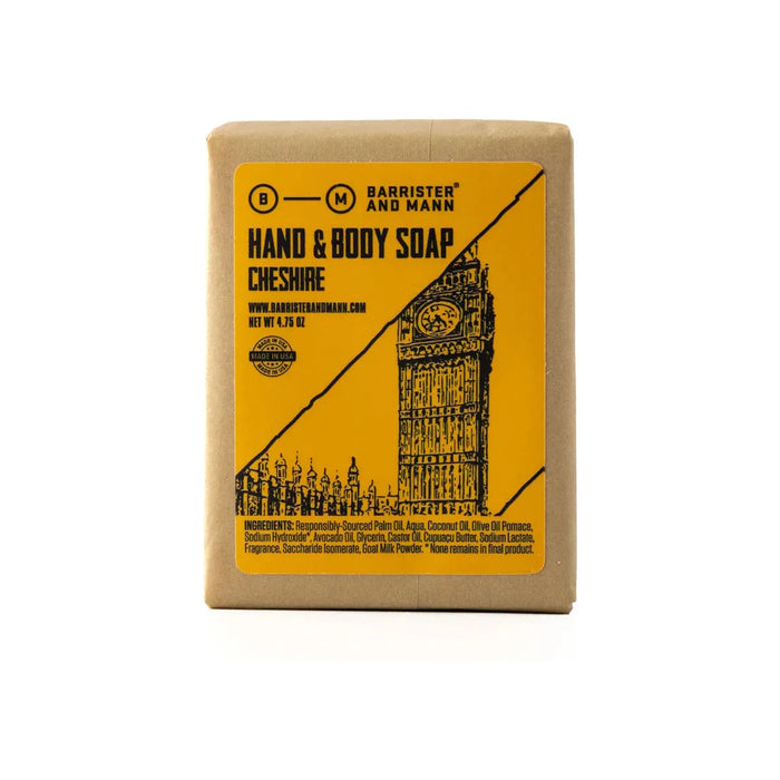 Barrister & Mann Cheshire Hand & Body Soap 4.75 Oz