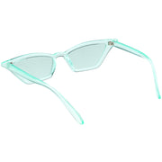 zeroUV Women's Colorful Translucent Color Tone Lens Cat Eye Sunglasses C735 Sunglasses