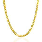 Bids.com 4.4mm 14k Yellow Gold Solid Miami Cuban Chain Necklaces