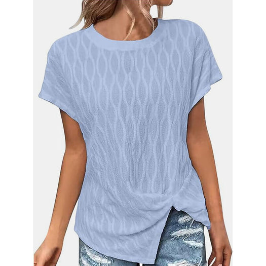 Round Neck Short Sleeve T-Shirt