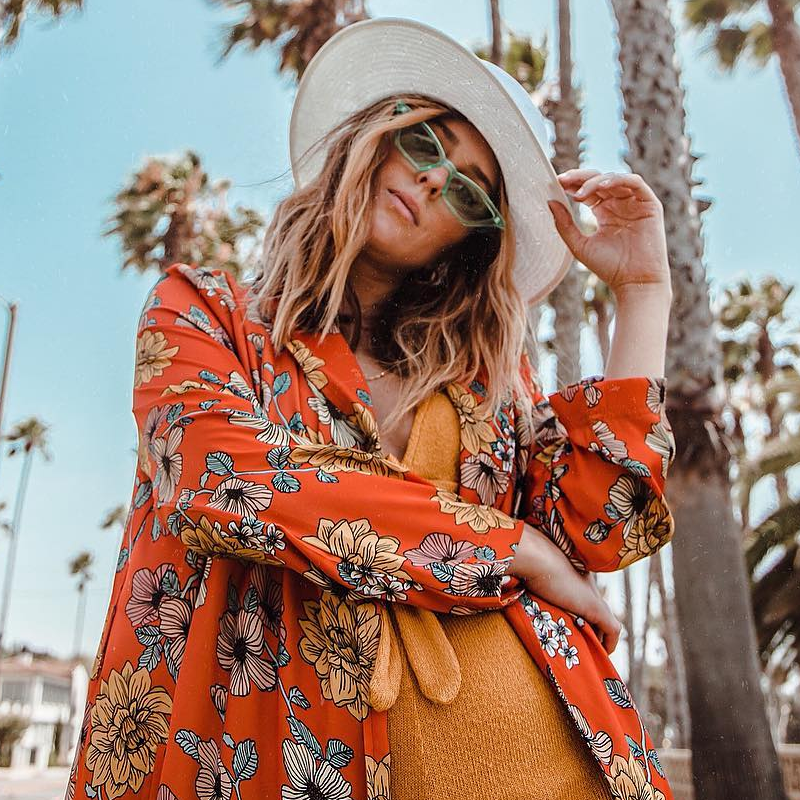 zeroUV Women's Colorful Translucent Color Tone Lens Cat Eye Sunglasses C735 Sunglasses