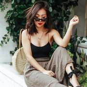 zeroUV Women's Retro High Pointed Cat Eye Sunglasses C583 Sunglasses