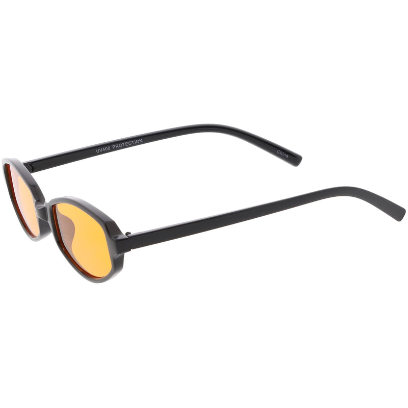 zeroUV Retro Small Rectangle Color Toned Lens Sunglasses C751 Sunglasses