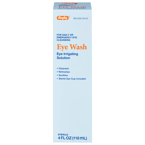 Rugby Laboratories Eye Wash Irrigating Solution 99.05%, 4 Fl Oz 305361224974VL